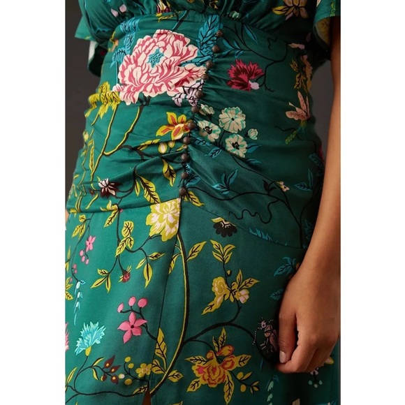 Anthropologie Maeve Button front Shirt Dress Size 2P - Picture 4 of 12